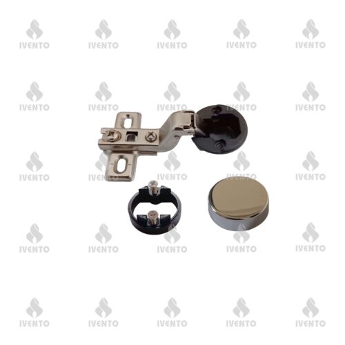 05L.300.03 IVENTO Mini glass hinge inset + chrome cup