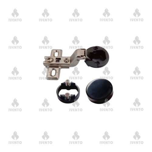 05L.300.13 IVENTO Mini glass hinge inset + black cup
