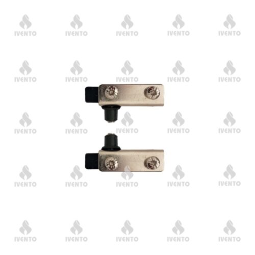 05L.531.02 IVENTO U-type glass door hinge, chrome